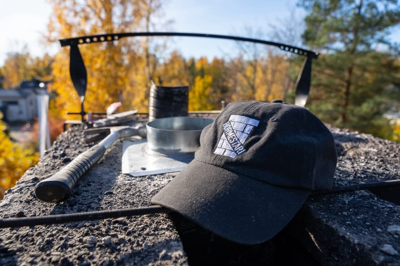 Hormestarin toteuttama hormi- ja piipputyö kohteessa